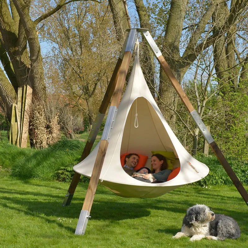 Hanging UFO Tree Tent Swing Hammock Chair For Indoor Outdoor Patio Cotton Canvas From Homepro2 479.19 DHgate.Com