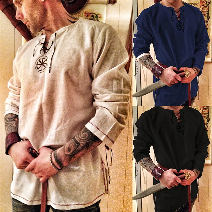 Knight Cosplay Medieval Costume Tunic Halloween Costumes For Men