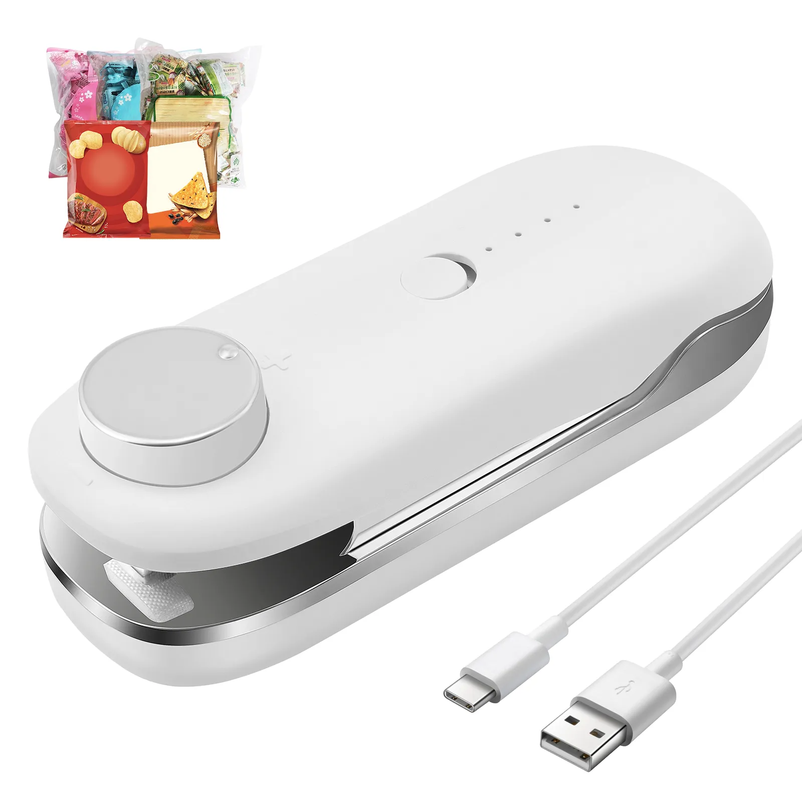 DHgate.com:2-in-1 Mini Bag Sealer with Cutter - USB DHgate.com:2-in-1 Mini Bag Sealer with Cutter - USB