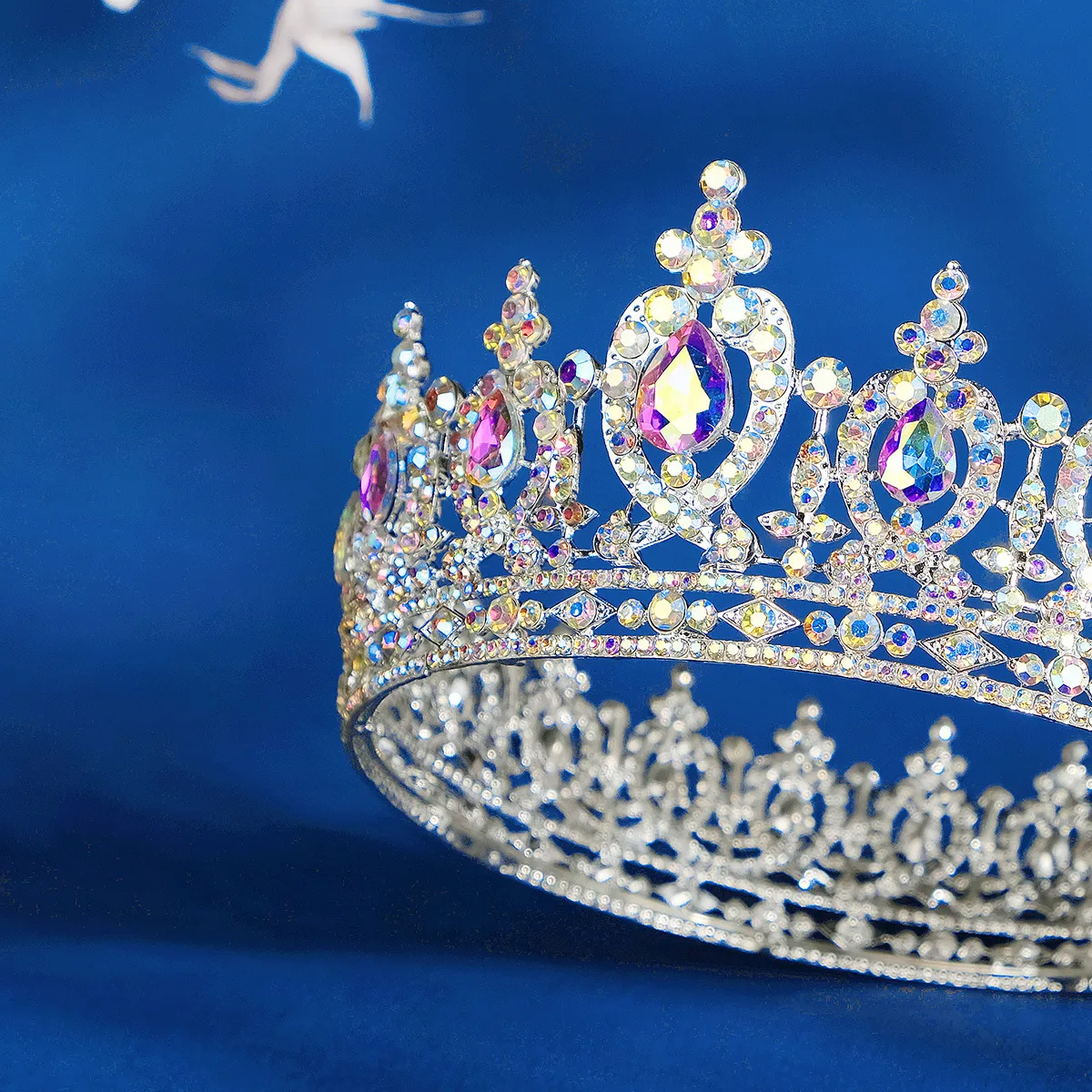 KMVEXO Crystal Royal Queen King Tiaras And Crowns Women 