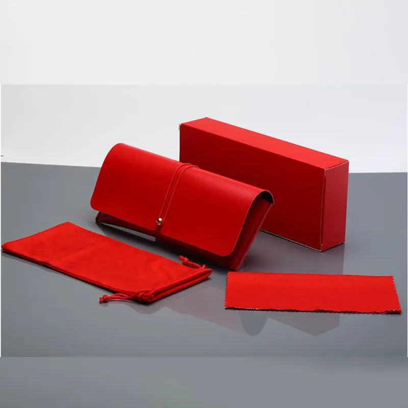 Leather Eyeglasses Case – Soft Pouch For Sunglasses, Spectacles, & Glasses Protection