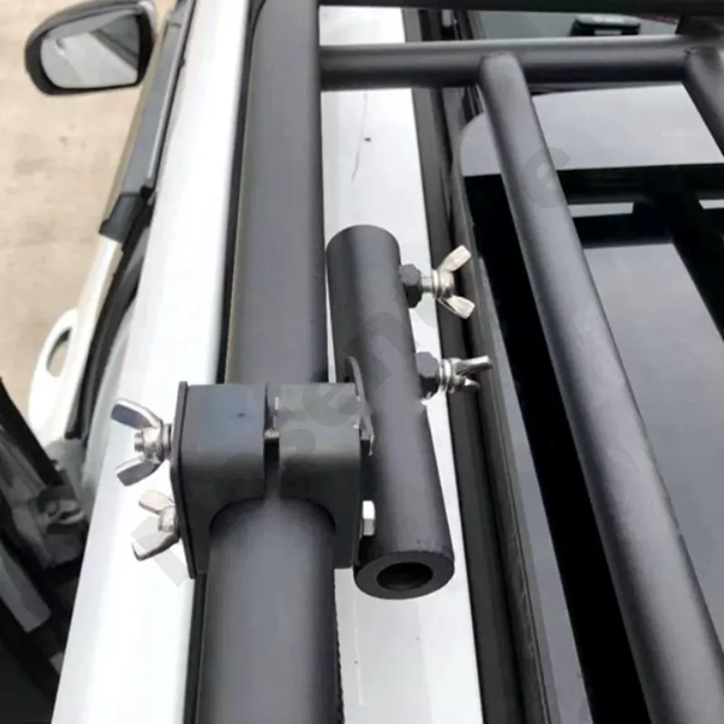 Masteelf Motorcycle Flagpole Mount Outdoor Bicycle Flag Holder Mount Stainless Steel Flag Pole Handlebar Mount Flag Pole For Mountain Road Bicycle - View #2