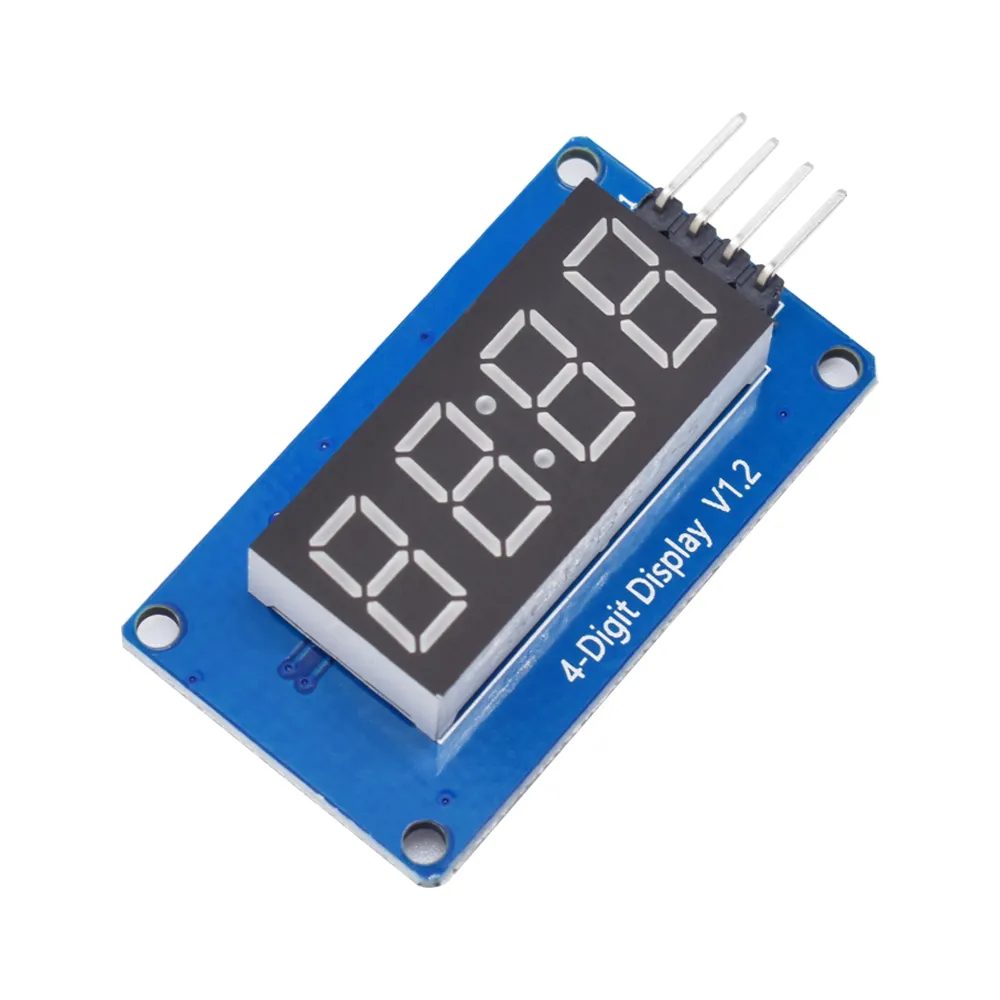 Led Digit Display Module 4 Digit 7 Segment LED Display Module 0.36 Red Anode Common Cathode ...
