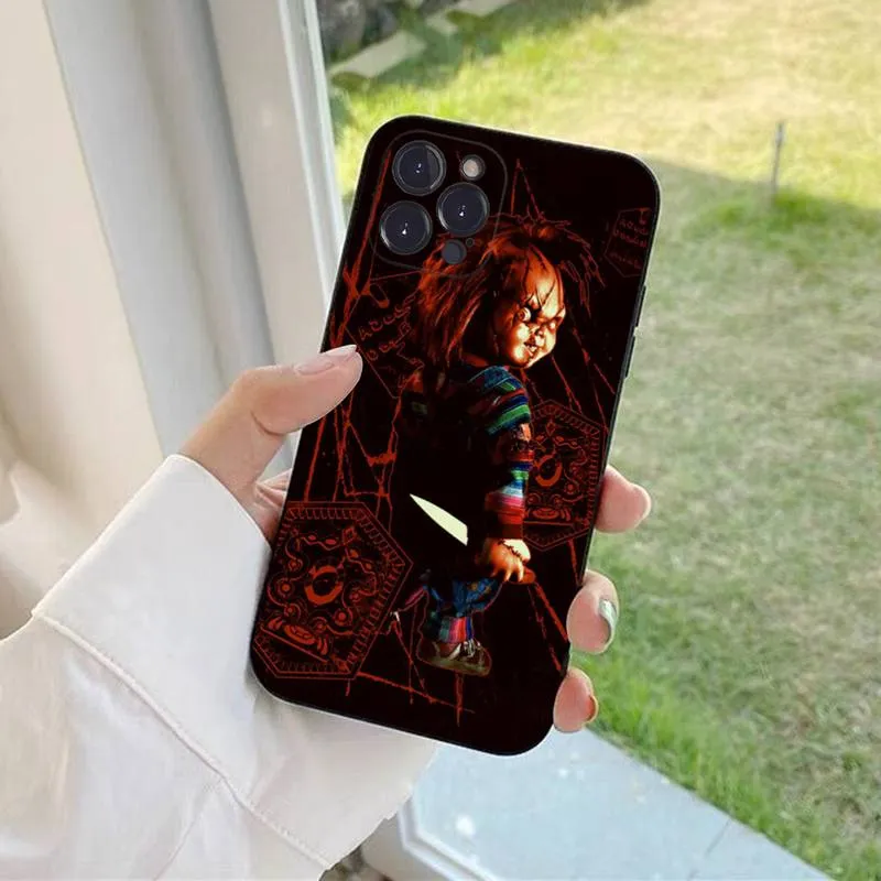 Horror Iphone Plus Halloween Case Halloween Phone Case Spooky Horror Movie  Cover Fit For IPhone 17