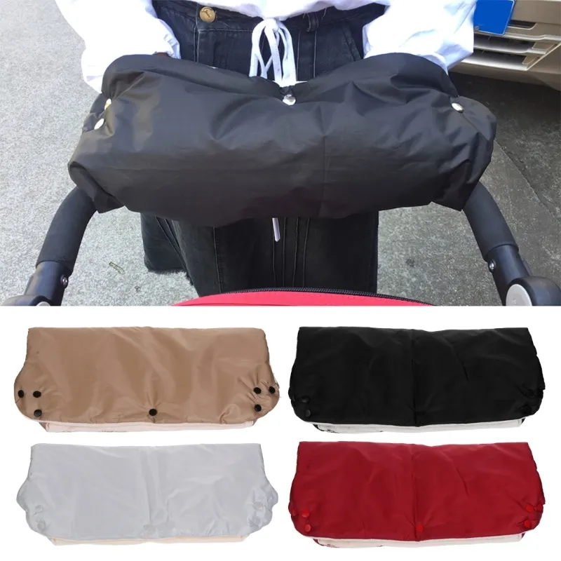 Winter Hand Muff Baby Stroller Warm Muff Pushchair Hand Gloves Universal Windproof Hand Warmer Stroller Pram Accessories