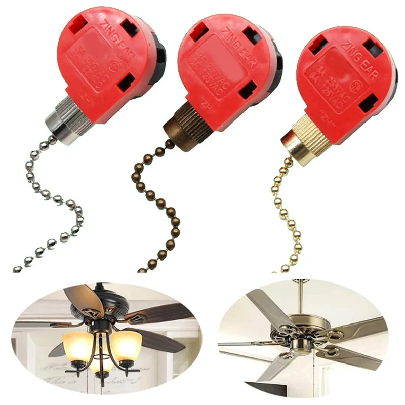 ceiling fan ceiling fan Switch Set - 3 Speed 4-Wire ZE-268S1
