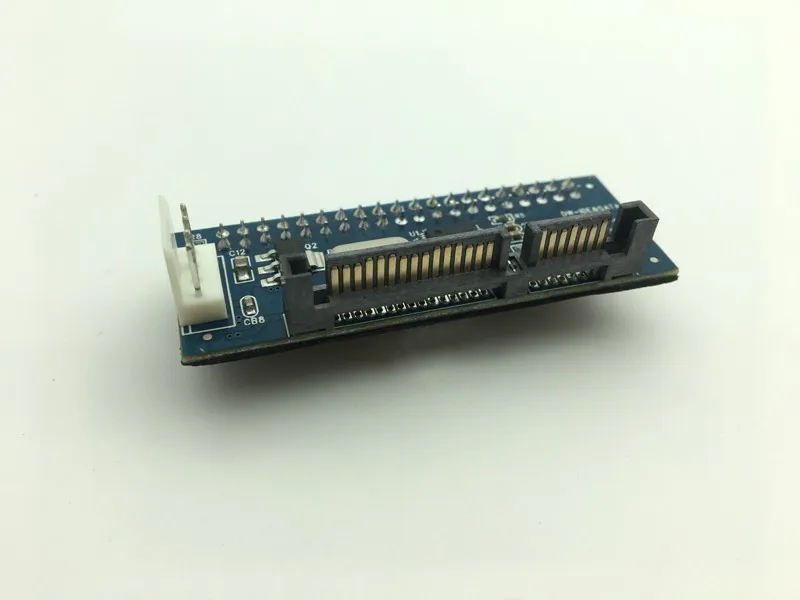 40-Pin 3.5" IDE Female to SATA 7 15Pin 22-Pin Male 20330 Chipset Adapter Converter Hard Disk Drive Connector PATA TO SATA Card