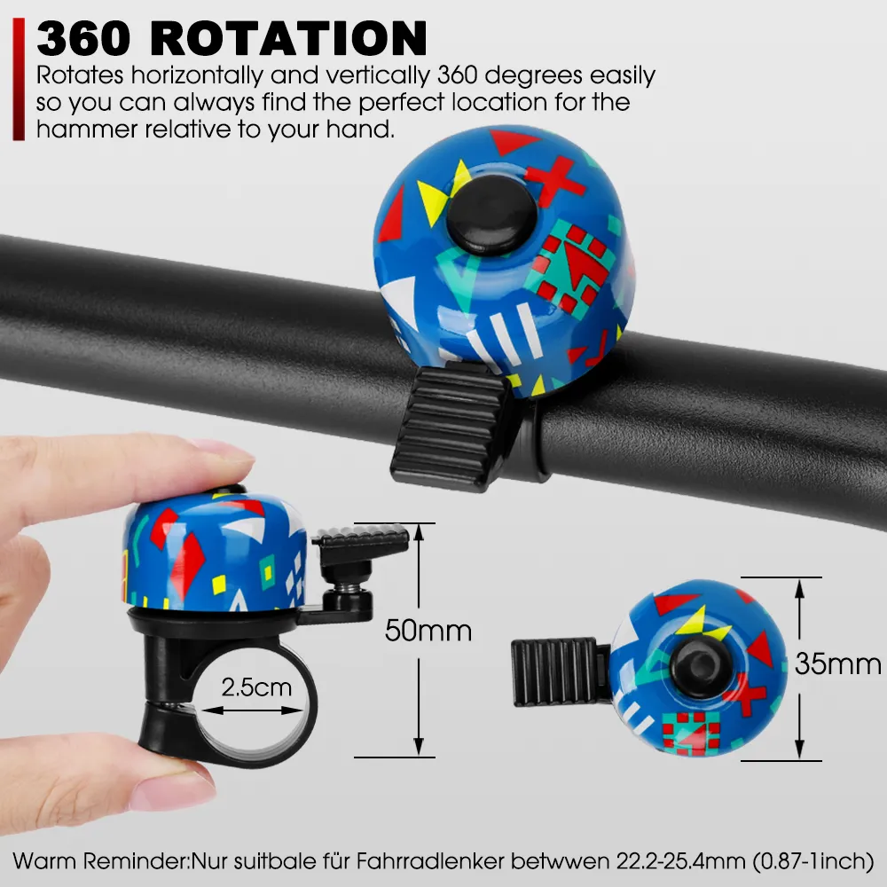 Bike Streamers Supercycle Unicorn Kids' Handlebar Bike Bell Horn