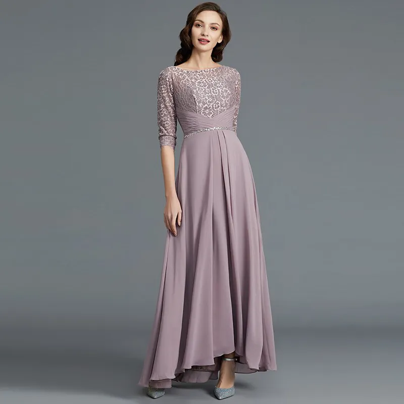 Elegant Mother Of The Bride Dresses: Two Piece Pearl Embellished