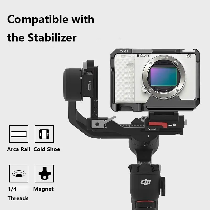 Sony ZVE1 Vlog cage camera Rig Kit with Arca Swiss