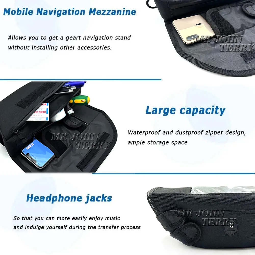 DHgate.com:CRF Motorcycle Handlebar Bag, Waterproof Travel