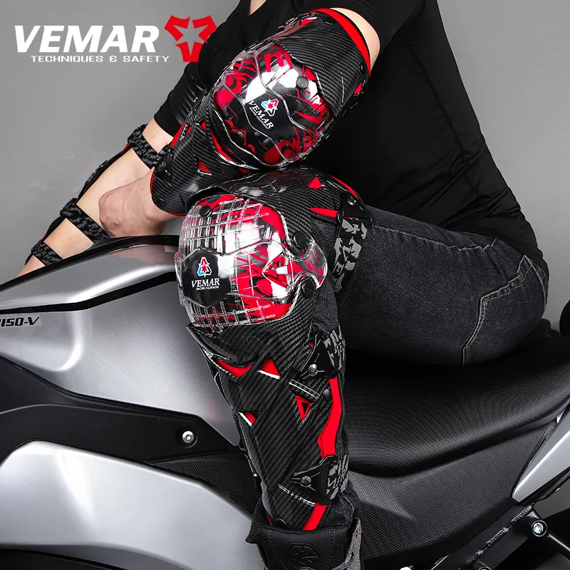 Motorcycle Kneepads Elbow Knee Pads Set - Protective Gear for Moto ...