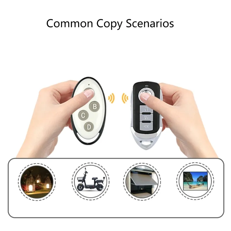 Universal Garage Door Gate fob meaning Remote Control...