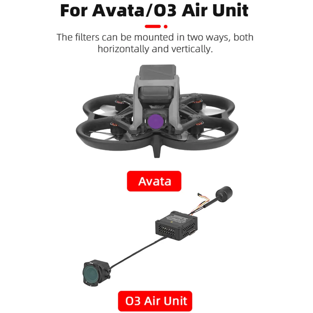 Mavic Air Thermal Camera Drone Filter Kit: UV, CPL, ND, Polarizer Lens  for Racing DIY