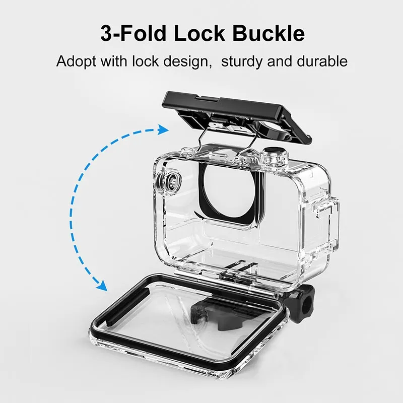 DHgate 40m Waterproof Case For Osmo Action 3 Dive Filter Set dhgate-40m-waterproof-case-for-osmo-action-3-dive-filter-set