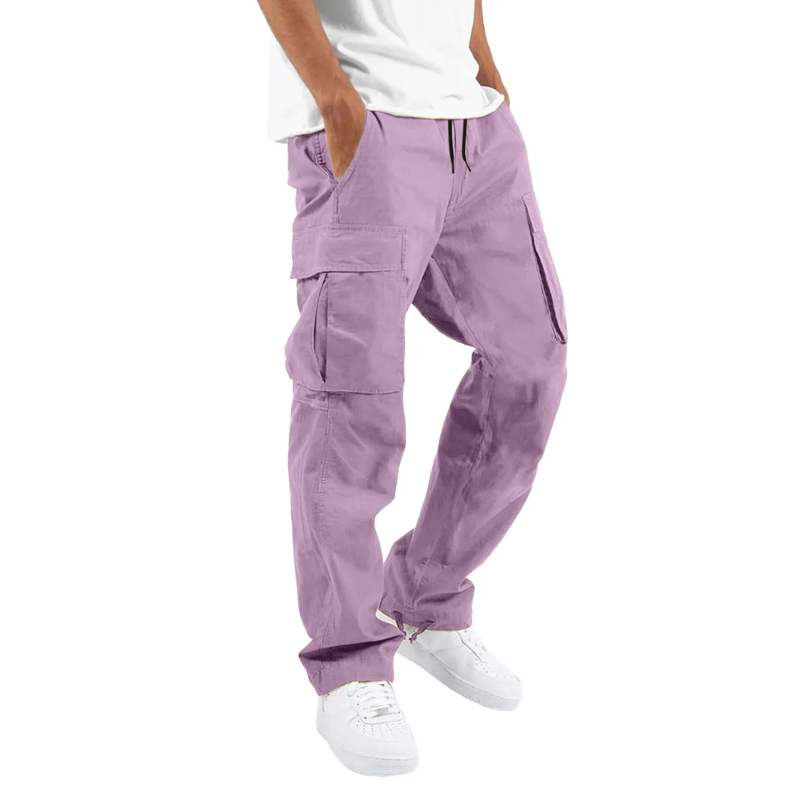 Men's Trendy ladies cargo pants with Multi-Pockets