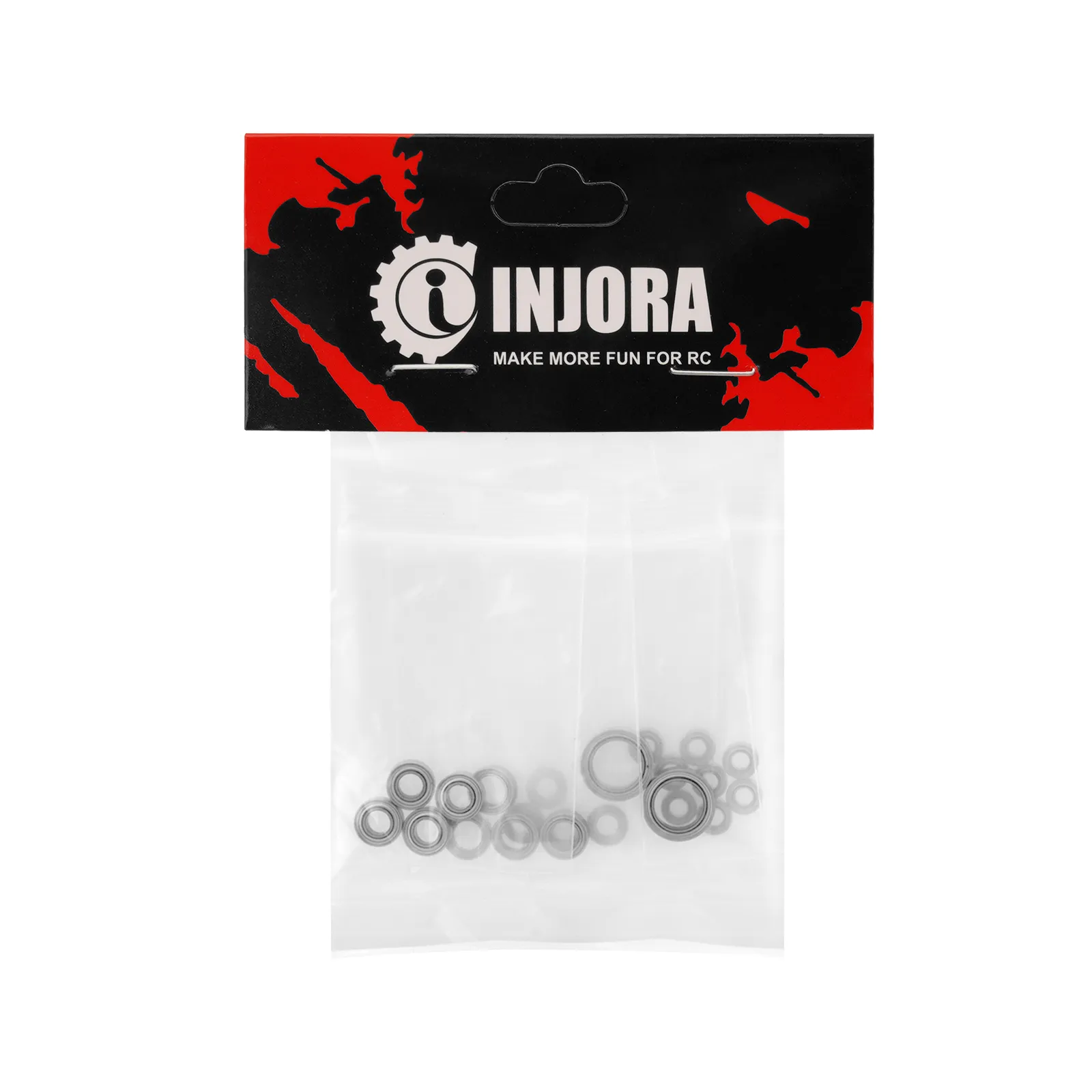 INJORA 22PCS Steel Sealed Bearing Kit For 1/18 RC Crawler TRX4M Upgrade Parts (4M-03