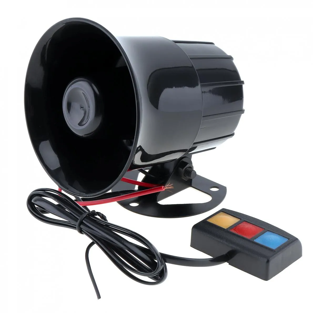 12V 30W Car Siren Loudspeaker 105dB 3 Sound From Ddmyearth