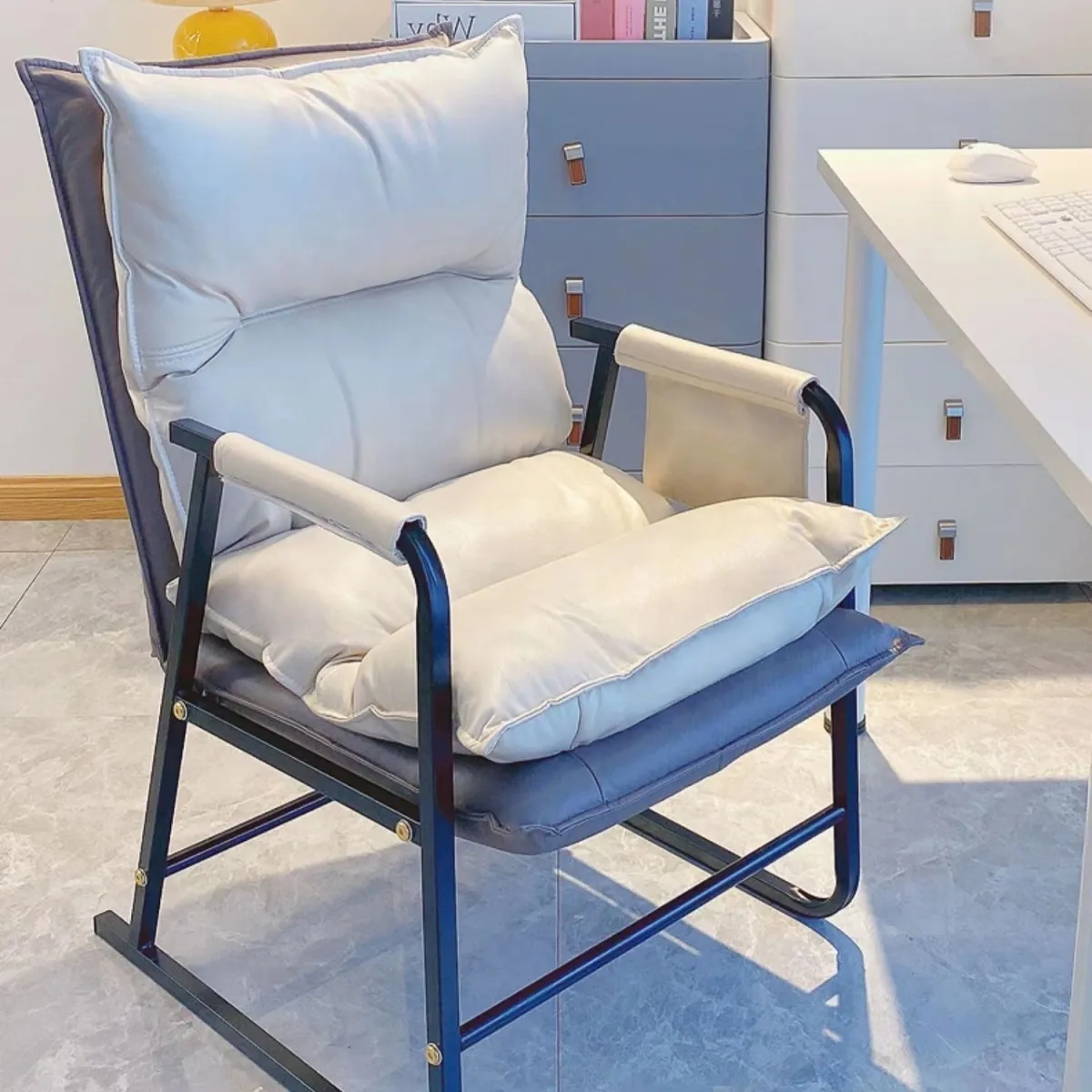 Cozy Foldable Gaming Chair: Comfort Meets Style for Home, Office, and Gaming