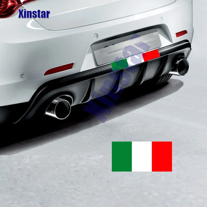 Italian Car Sticker Car Italian Flag Front Grille Stickers Decals For... From Ddmylovely ...