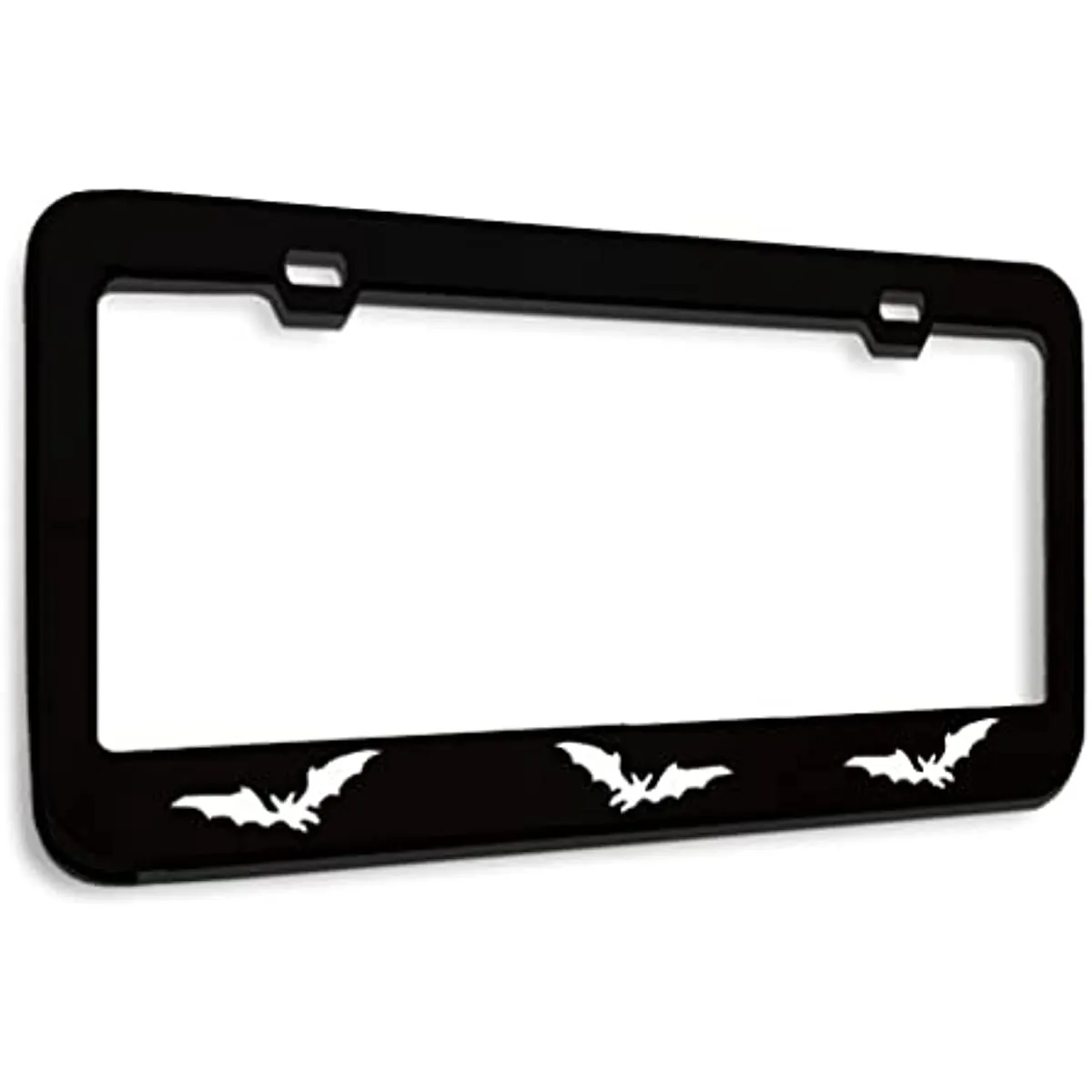 Batman Novelty Metal License Plate - Carbon Fiber Look, 12"x6", Glossy Finish For Car, Truck, SUV (Front/Rear)
