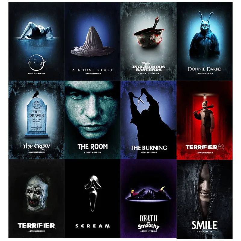 Poster Tela Film Donnie Darko - 20x30 Cm - Stampa Artistica Senza Cornice Per Parete