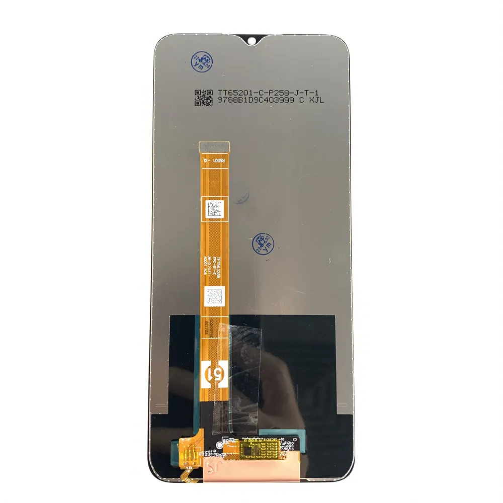 Kit Schermo LCD + Touch Per Oppo A15 (CPH2185) - Nero Con Cornice, 6.52 Pollici