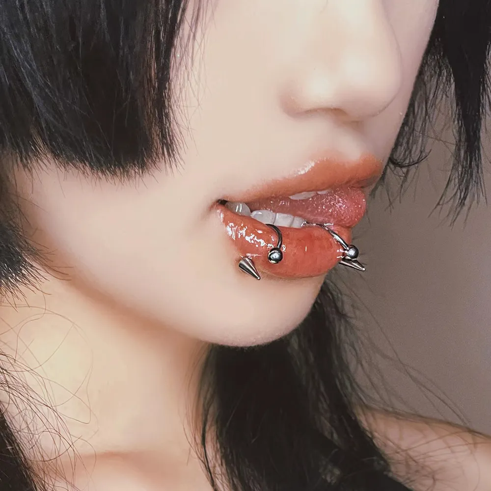 Set Of 3 Surgical Steel Lip Thumb Ring With Horseshoe Labret Design Punk Style Nose Eyebrow And Tongue Piercing Jewelry From Ddmycrazy 8.28 DHgate.Com