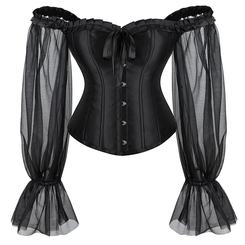 トップス theredthread S burlesque corset blouse THEREDTHREAD / ザレッドスレッド】S burlesque corset blouse