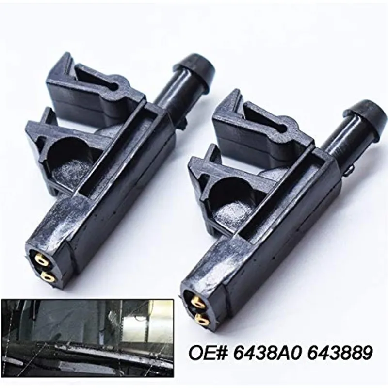 Front Windshield Washer Nozzle Spray Jets for Peugeot 406 605
