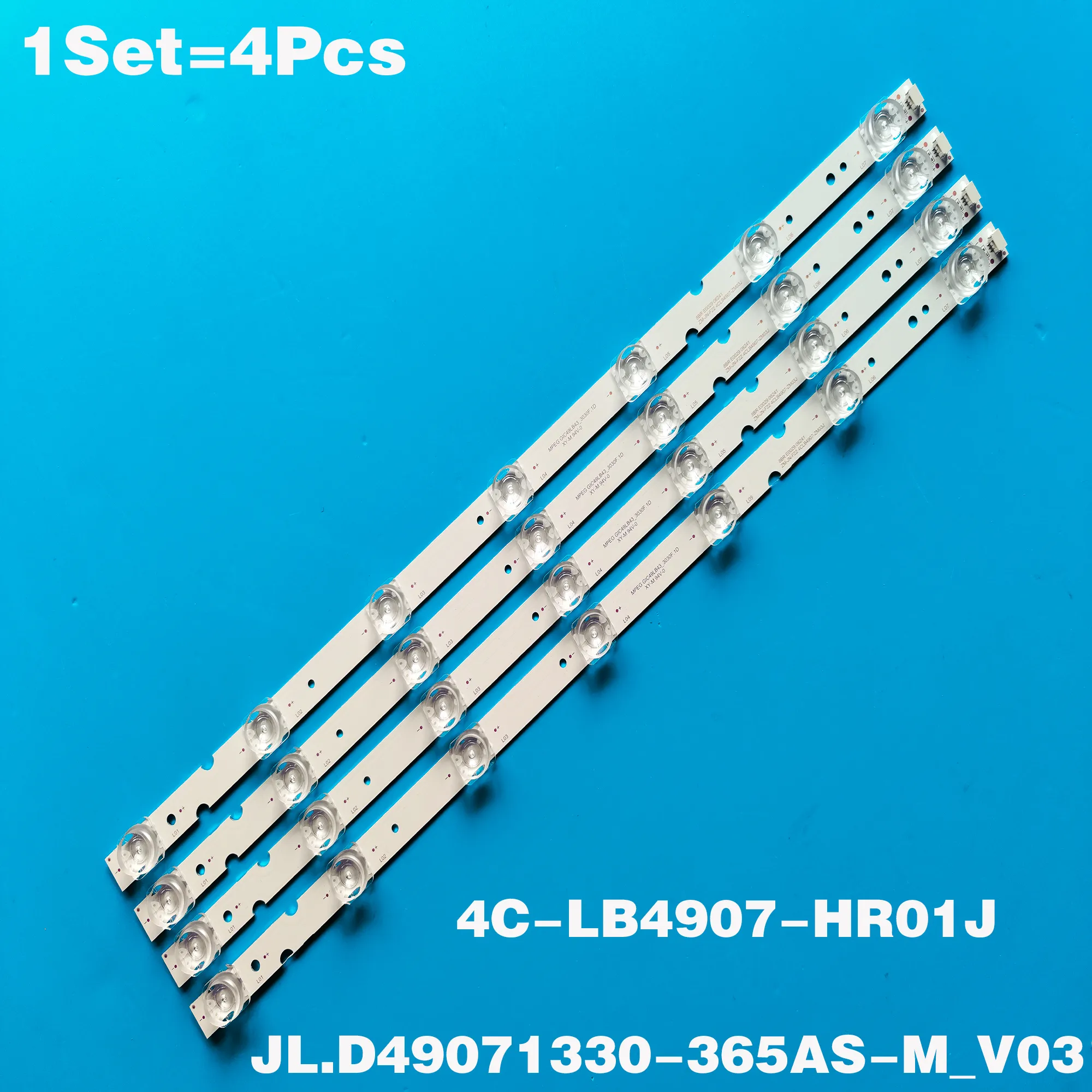 LED Backlight Bar set out for TCL 49s6500, 49A260, 29A261