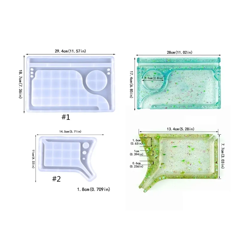 Large Silicone Mould: Christmas Tree Tray - 14.5cm Large Silicone Mould: Christmas Tree Tray - 14.5cm