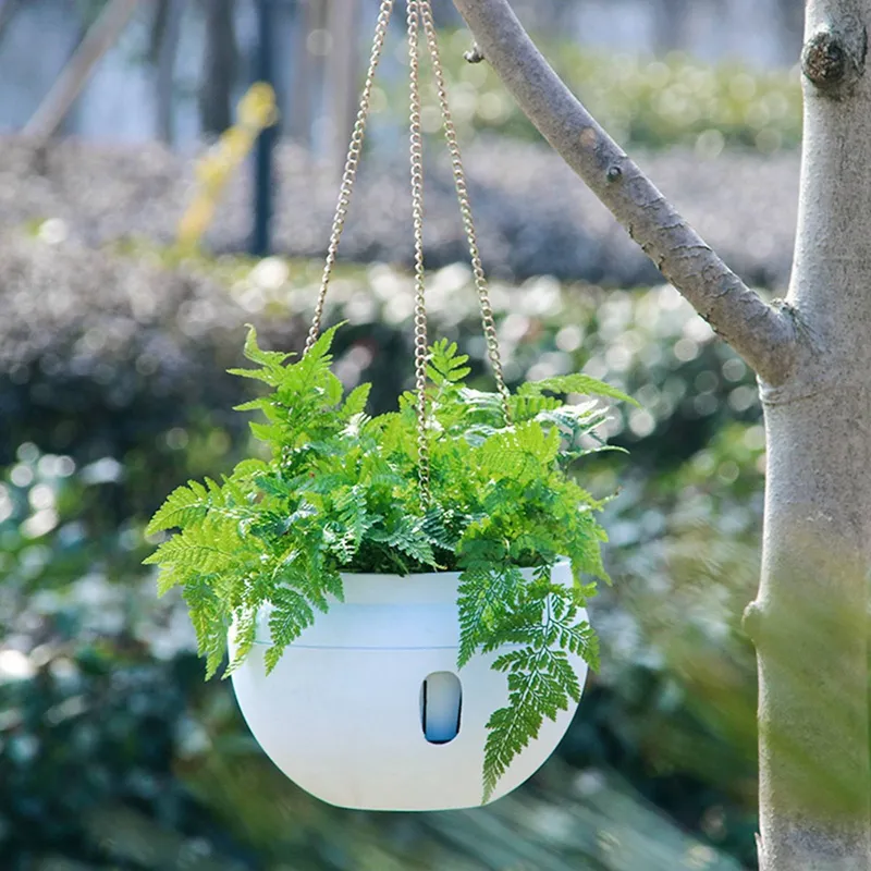 Plastic Hanging Planters Self Watering Flower... From Ddmyearth, $85.87 |  DHgate.Com
