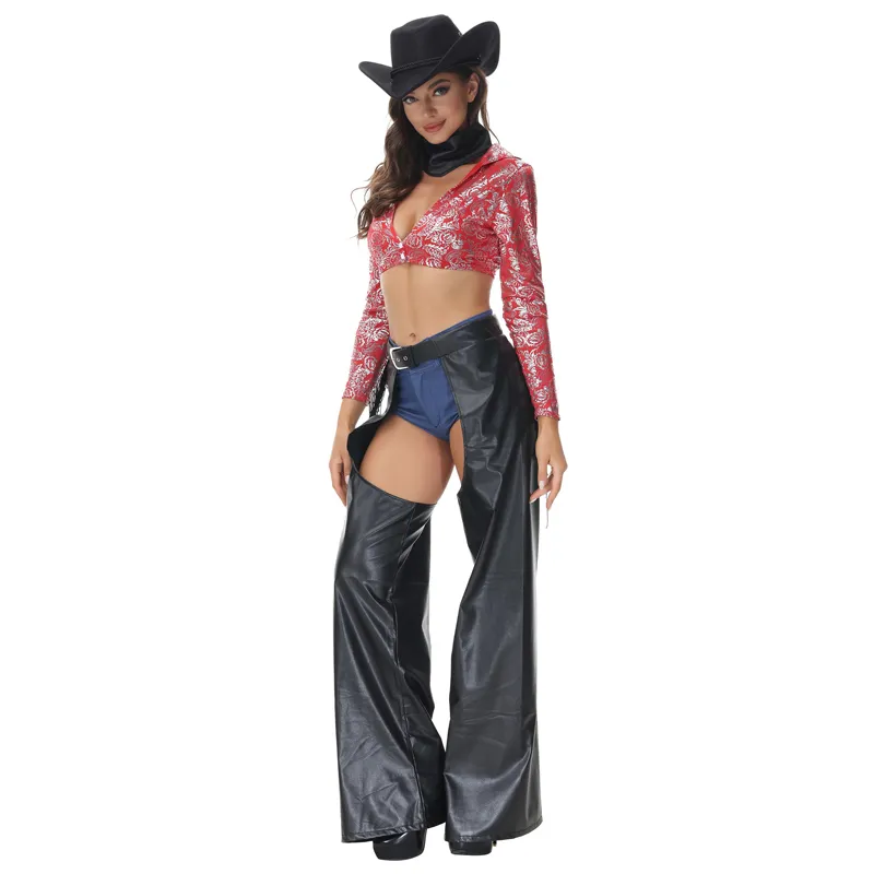 Save Big on Bulk Cowgirl Western Costumes Cowgirl Costume Hippie Costume  For Women Retro 60s 70s Tassels Top Shorts Cosplay Fancy Dress Carnival 