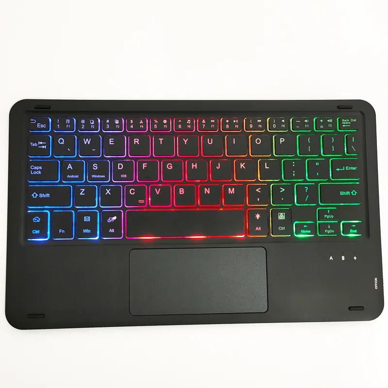Bluetooth Touchpad Keyboard for Android, Windows, iOS Tablets with