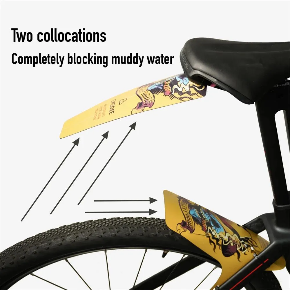 Buy Bicycle Front/rear Mudguards Set Mountain Bike Mud Guard Fenders  Suitable For 26-29 Wheel