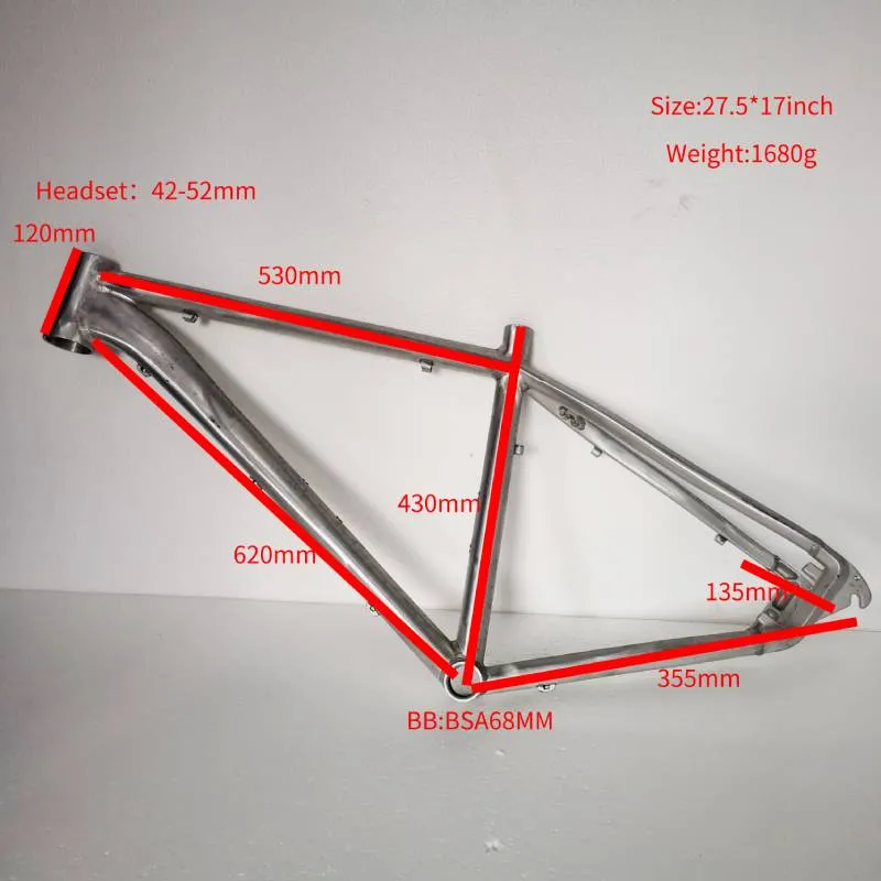 Super Light Aluminum Alloy MTB Fixed Gear Frame No Logo Blank 26 27.5er 17inch Part For Optimal Performance And Durability Essential Bicycle Accessory From Homepro6 217.73 DHgate.Com