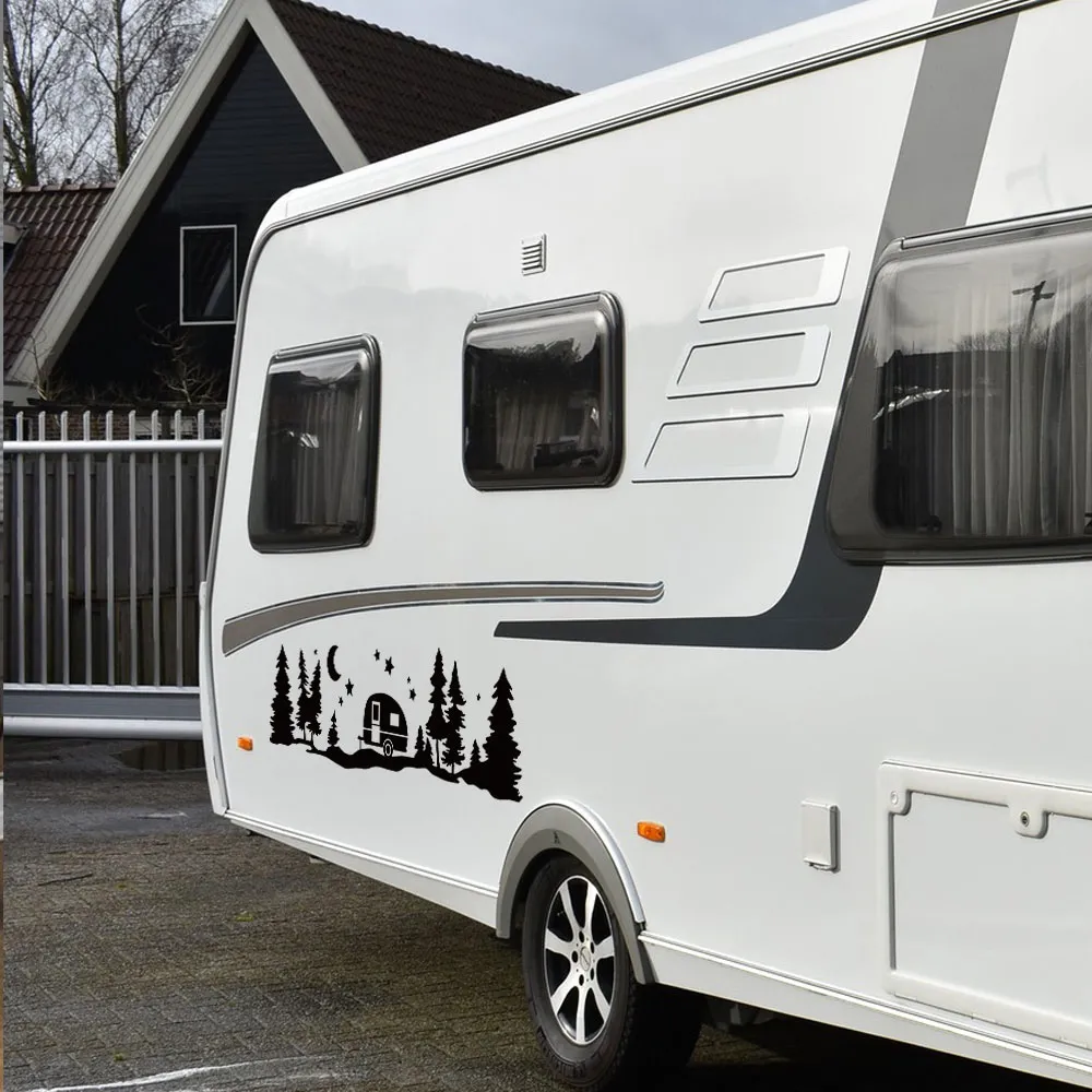 Camper Palm Trees Decal RV Motorhome Stcker 60 Colors All Szes - Etsy