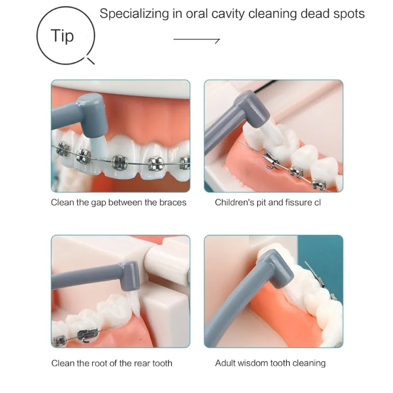 Toothbrush Pick Soft Interdental Toothbrush Picks - Gentle Orthodontic Cleaning for ...