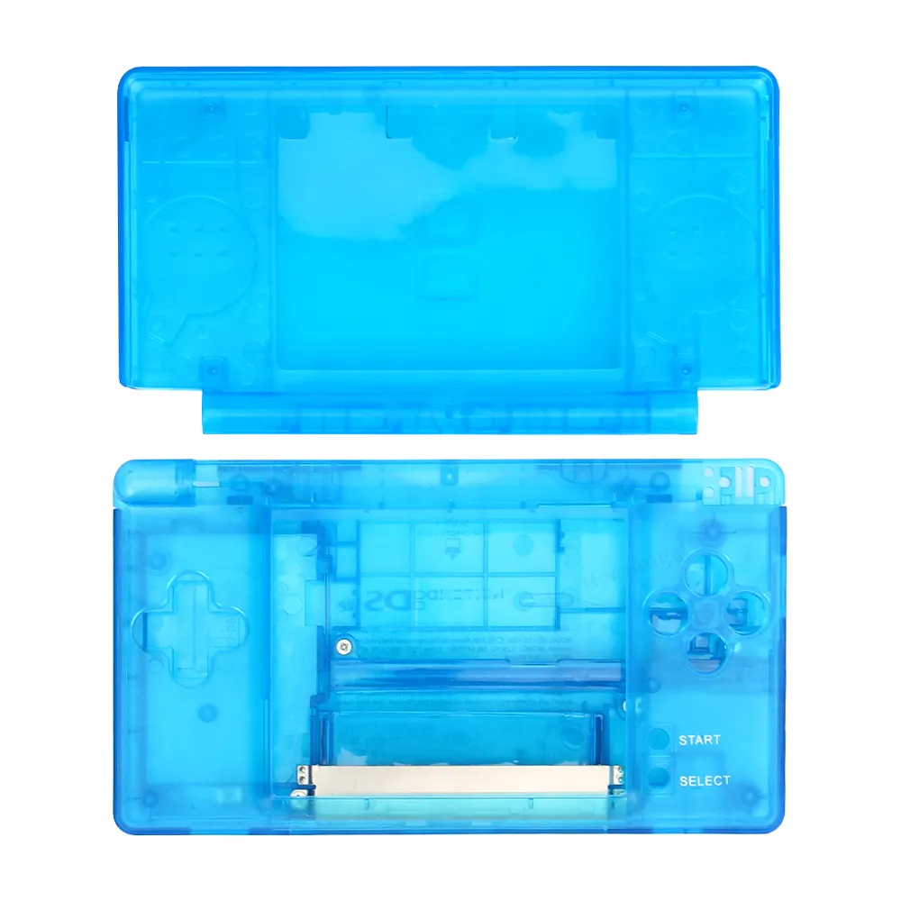 Transparent Clear Full Shell Housing Replacement for NDSL DS Lite