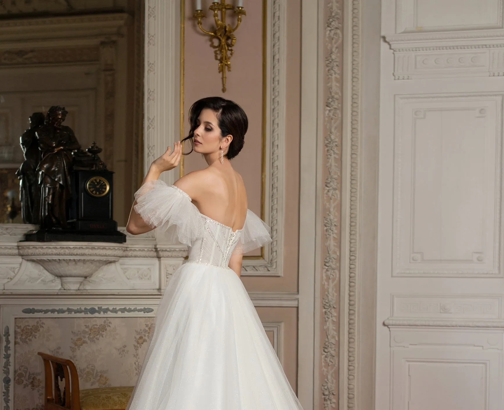 Detachable Tulle Sleeves Wedding Dress Short Flare... From Ddmydec, $72.95 | DHgate.Com Detachable Tulle Sleeves Wedding Dress Short Flare... From Ddmydec, $72.95 | DHgate.Com