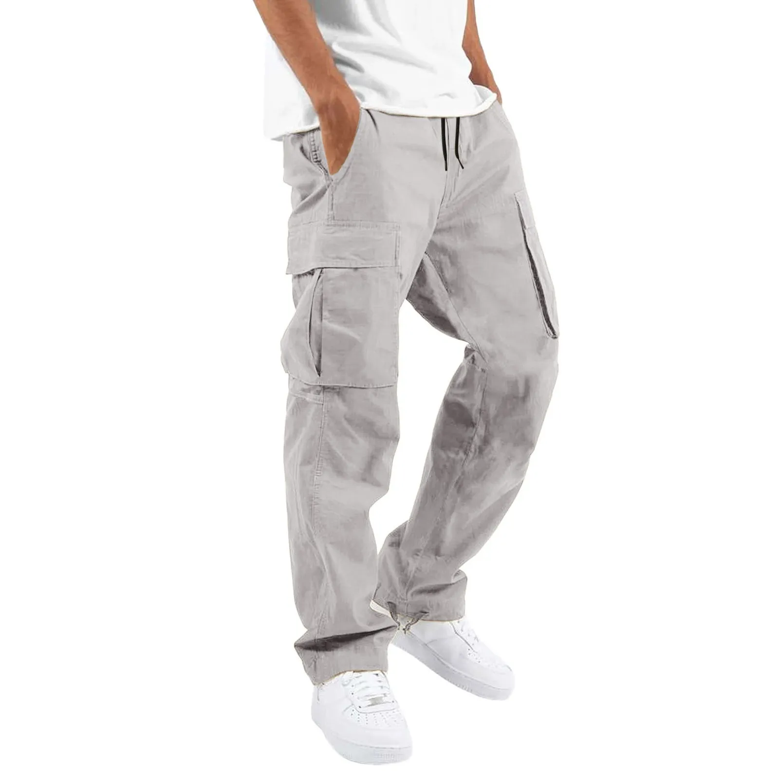 Men's Trendy ladies cargo pants with Multi-Pockets