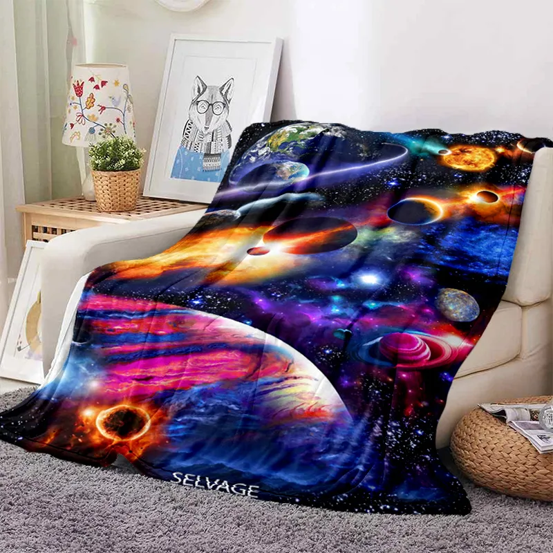 Galaxy throw blanket sale