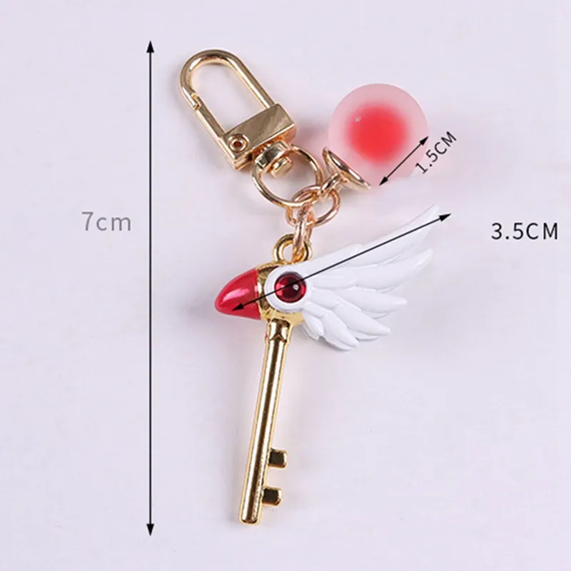 Sakura Bird Magic bubble wand stick Clown Card Necklace Pendant 