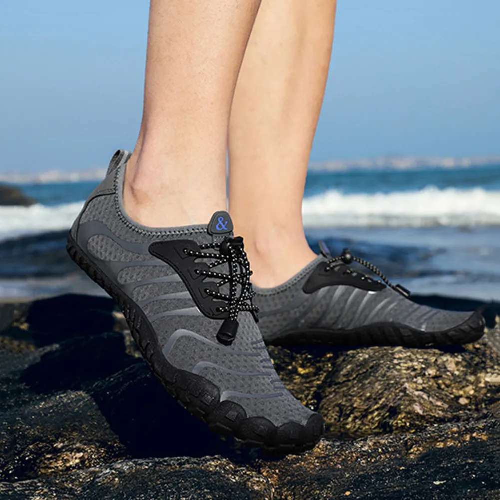Mens Womens Barefoot Water Shoes Aqua Swim Shoes With Vibram - View #6