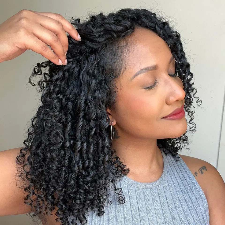 Short Thick Pixie Cut Curly Human Hair Bundles Remy 100% Natural Water  Curly Deep Human Hair Extensions De $298,41 | DHgate, image size:960x960
