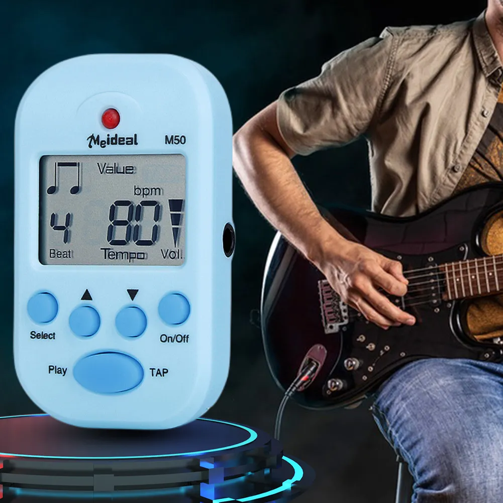 Professional Violin Tuning Metronomes: Dual Earphone Output Digital Metronome For Musicians:Musical Instruments