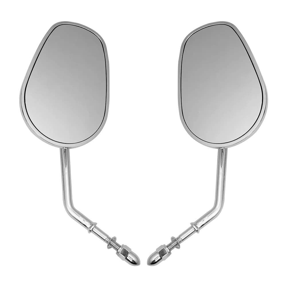 Left & Right Rear View Mirrors For Harley Sportster XL 1200 883 VRSCAW V-Rod