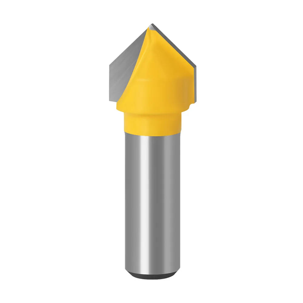 DHgate.com:1pc 8mm Shank 90 Degree V-Shaped Router Bit Carbide End Mill ...