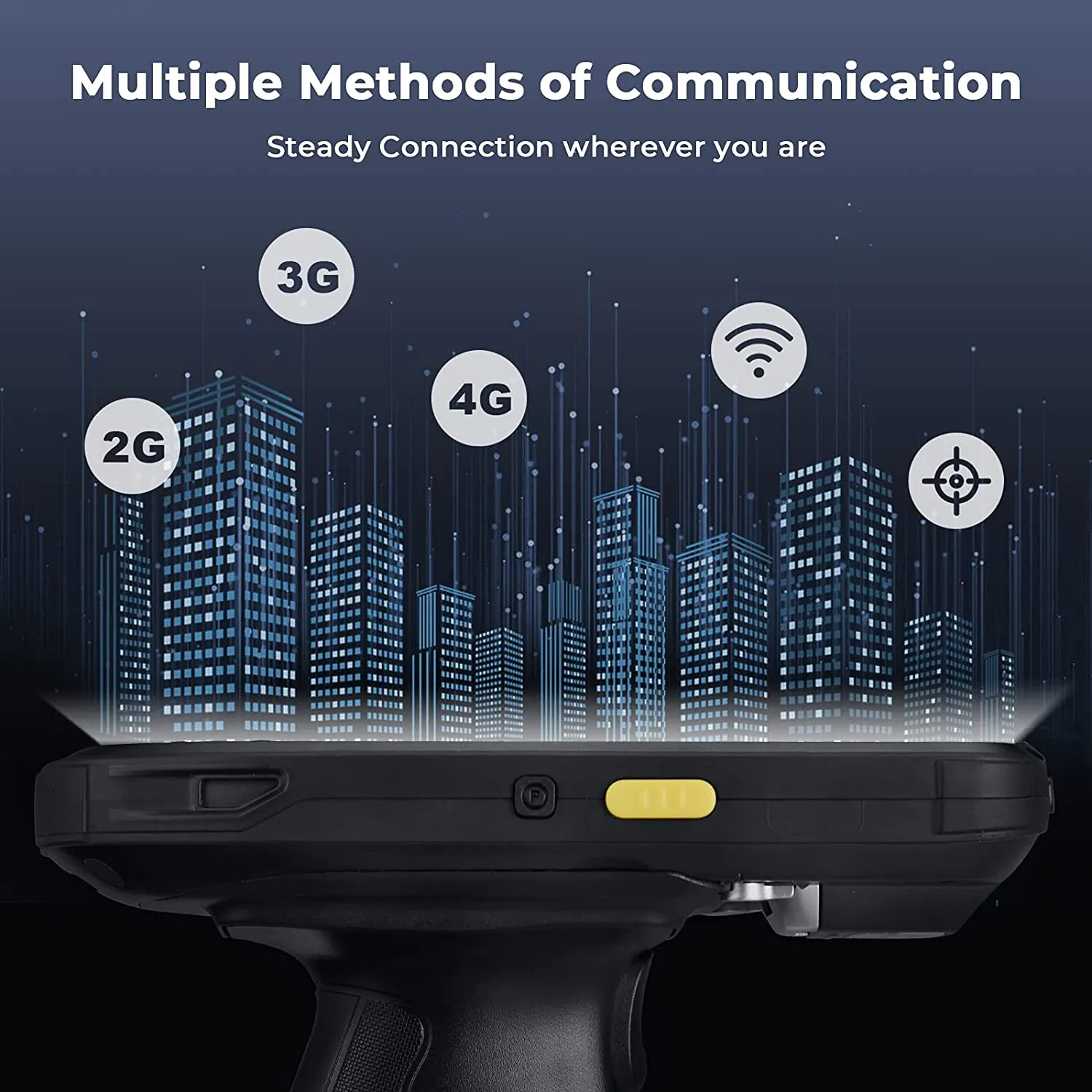 Handheld Android PDA Terminal with Numeric Keypad, Touch Screen, 2D ...